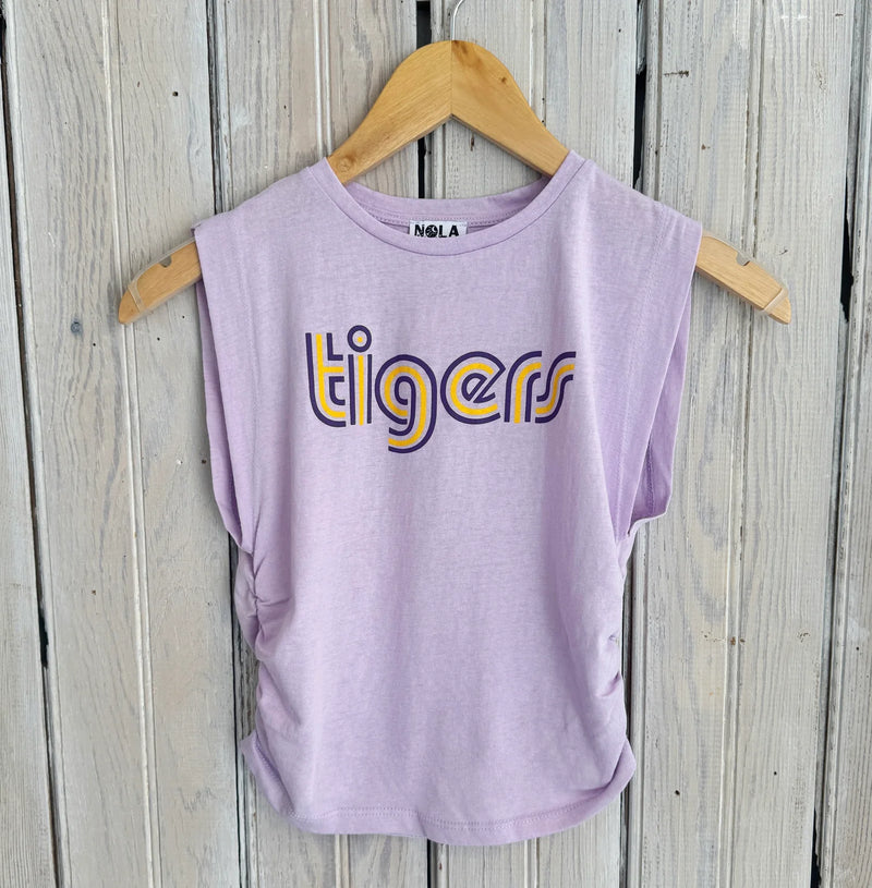 LSU Ruched Tank