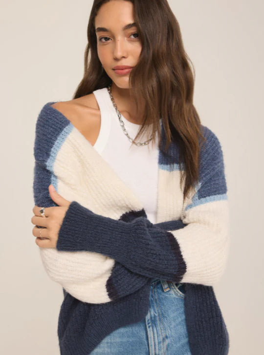 Jones Stripe Cardigan